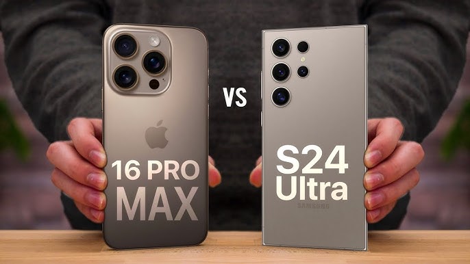 Read more about the article Apple iPhone 16 Pro vs Samsung Galaxy S24 Ultra 5G: Review
